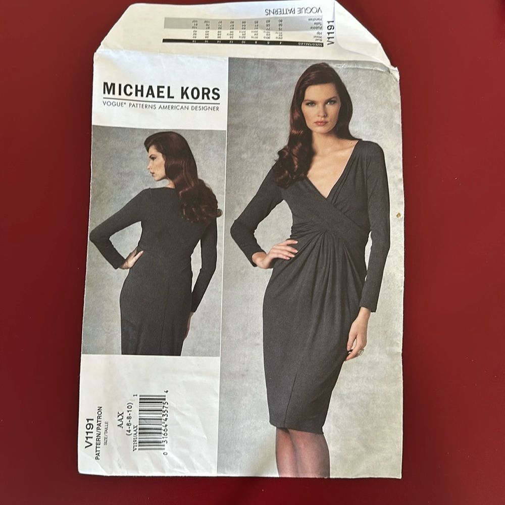 Vogue Patterns, , Michael Kors Designer, #1191
